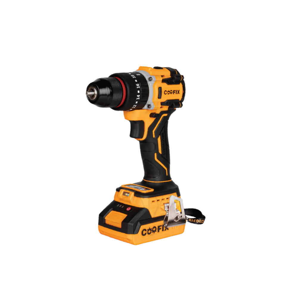 ชุดสว่านและบล็อกกระแทกไร้สาย (พร้อมแบตเตอรี่) COOFIX รุ่น CF-PIS002 แบตเตอรี่ 16.8V